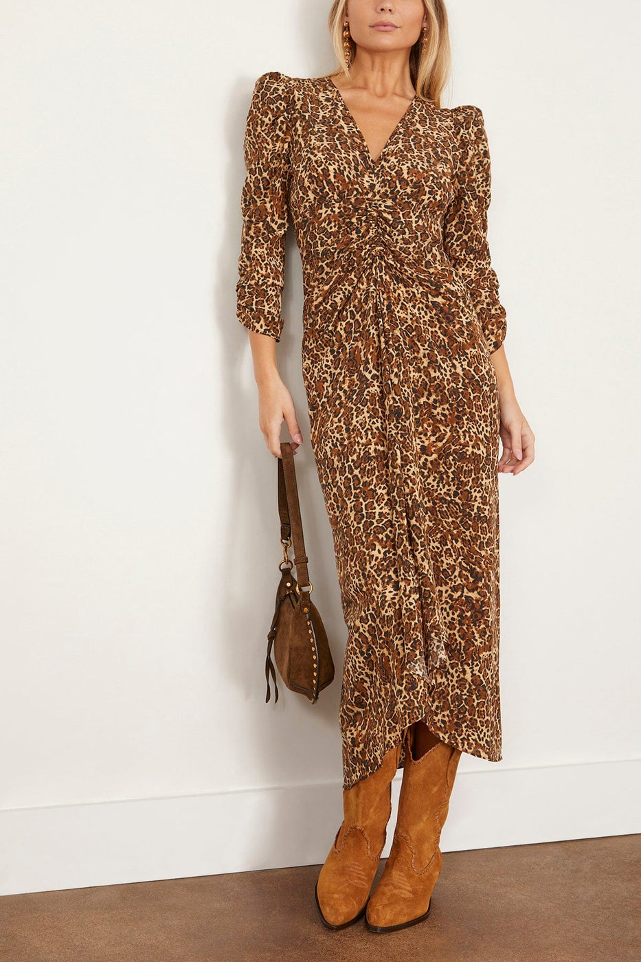 Isabel marant leopard dress best sale