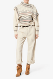 Isabel Marant Alfina Cape in Ecru