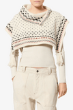 Isabel Marant Alfina Cape in Ecru