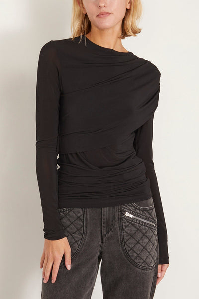 Isabel Marant Tops Asna Top in Black Isabel Marant Asna Top in Black