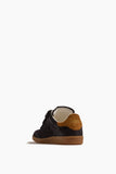 Isabel Marant Beth Sneaker in Faded Black/Chalk