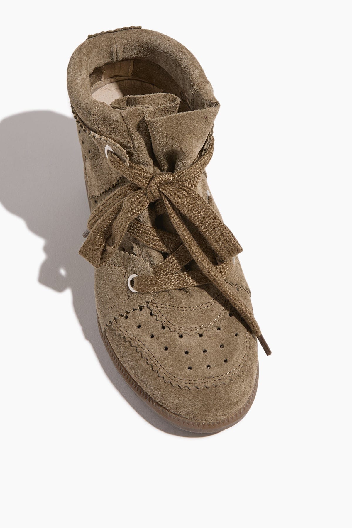 Isabel Marant Bobby Sneaker in Taupe