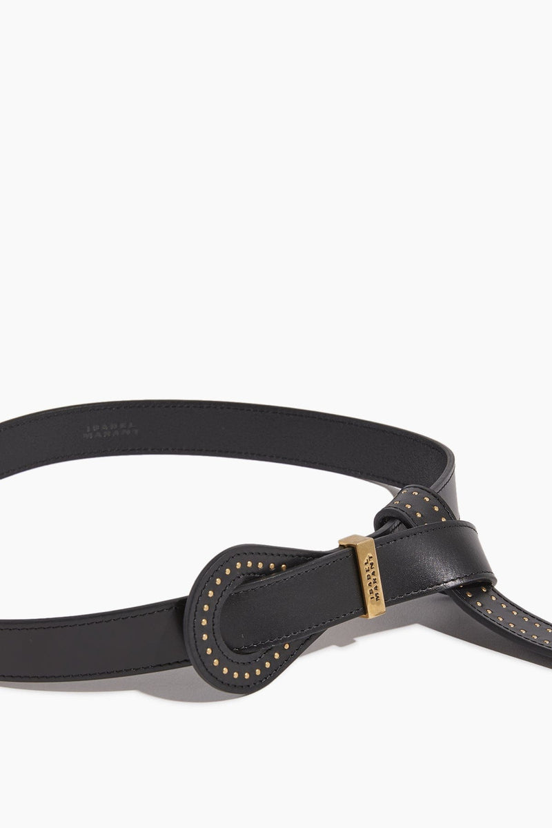 Isabel Marant Brindi Belt in Black – Hampden Clothing