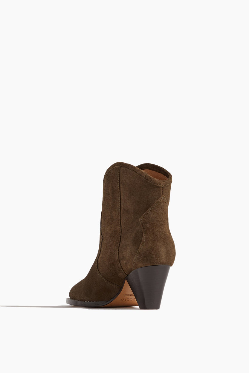 Isabel Marant Shoes Ankle Boots Darizo Ankle Boot in Khaki Isabel Marant Darizo Ankle Boot in Khaki