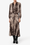 Isabel Marant Laraya Silk Top in Beige
