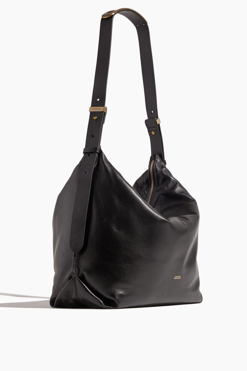 Isabel Marant Large Leyden Bag in Black – Hampden Clothing