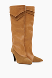 Lezra Boots in Cognac
