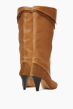 Lezra Boots in Cognac