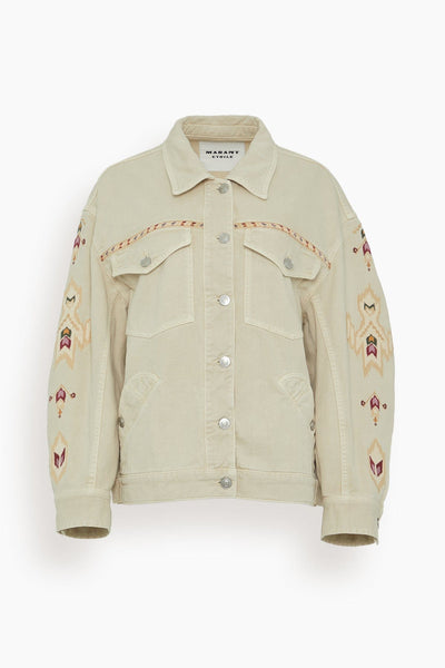 【関税&送料込】Marant Etoile Jacket Manona MANONA JACKET Woman dark gray | ISABEL MARANT Official
