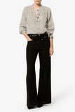 Etoile Isabel Marant Maria Top in Ecru/Black