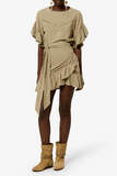 Etoile Isabel Marant Melicia Dress in Light Bronze