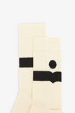 Isabel Marant Nesson Sock in Ecru