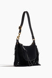Isabel Marant Shoulder Bags Oskan Moon Shoulder Bag in Black