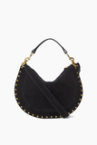 Isabel Marant Oskan Soft Zip Bag in Black