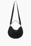 Isabel Marant Oskan Soft Zip Bag in Black