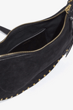Isabel Marant Oskan Soft Zip Bag in Black