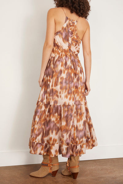 Etoile Isabel Marant Dresses Sabba Dress in Ecru/Ochre Isabel Marant Sabba Dress in Ecru/Ochre