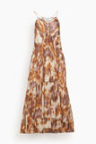 Etoile Isabel Marant Dresses Sabba Dress in Ecru/Ochre Isabel Marant Sabba Dress in Ecru/Ochre