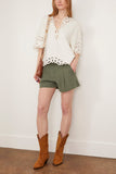 Etoile Isabel Marant Tops Shana Top in White Isabel Marant Shana Top in White