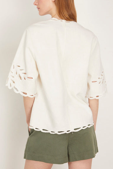 Etoile Isabel Marant Tops Shana Top in White Isabel Marant Shana Top in White