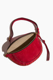 Isabel Marant Skano Belt Bag in Scarlet Red