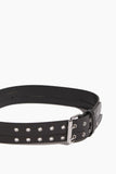 Isabel Marant Split Belt in Black/Silver