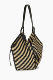 Isabel Marant Tampa Shoulder Bag in Black/Natural