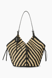Isabel Marant Tampa Shoulder Bag in Black/Natural