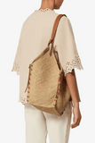 Isabel Marant Tampa Shoulder Bag in Natural/Cognac