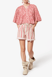 Etoile Isabel Marant Veelia Top in Red