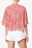Etoile Isabel Marant Veelia Top in Red