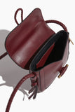 Isabel Marant Cross Body Bags Vigo Flap Bag in Burgundy Isabel Marant Vigo Flap Bag in Burgundy