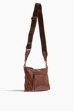 Isabel Marant Nessah Crossbody Bag in Chocolate