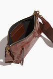 Isabel Marant Nessah Crossbody Bag in Chocolate