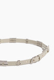 Isabel Marant Belts Odena Belt in Chalk/Silver Isabel Marant Odena Belt in Chalk/Silver