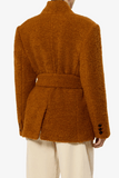 Syndra Boucle Jacket in Caramel
