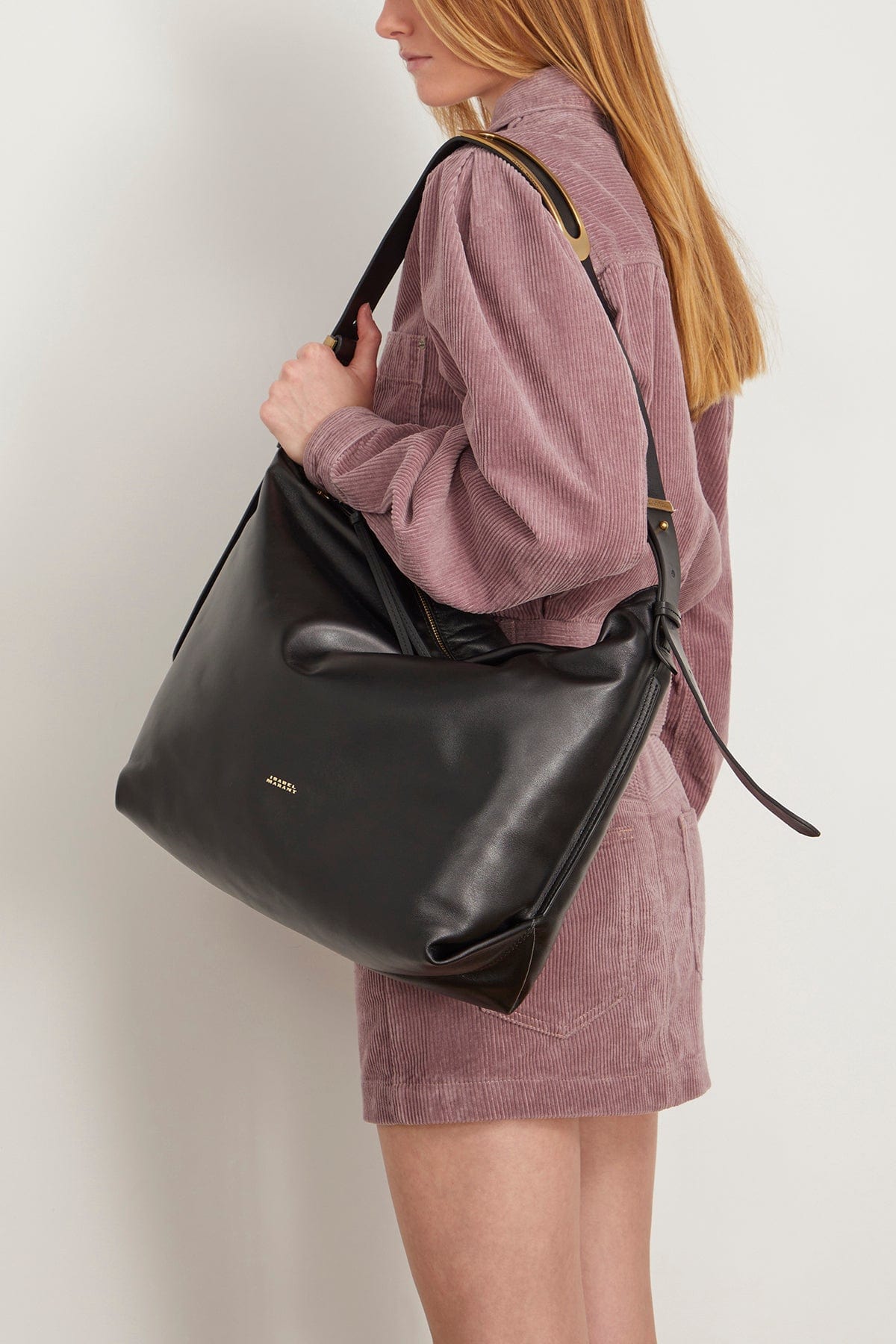 Isabel Marant Shoulder Bags Large Leyden Bag in Black Isabel Marant Large Leyden Bag in Black