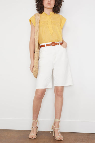 Etoile Isabel Marant Tops Leaza Top in Sunlight Isabel Marant Etoile Leaza Top in Sunlight