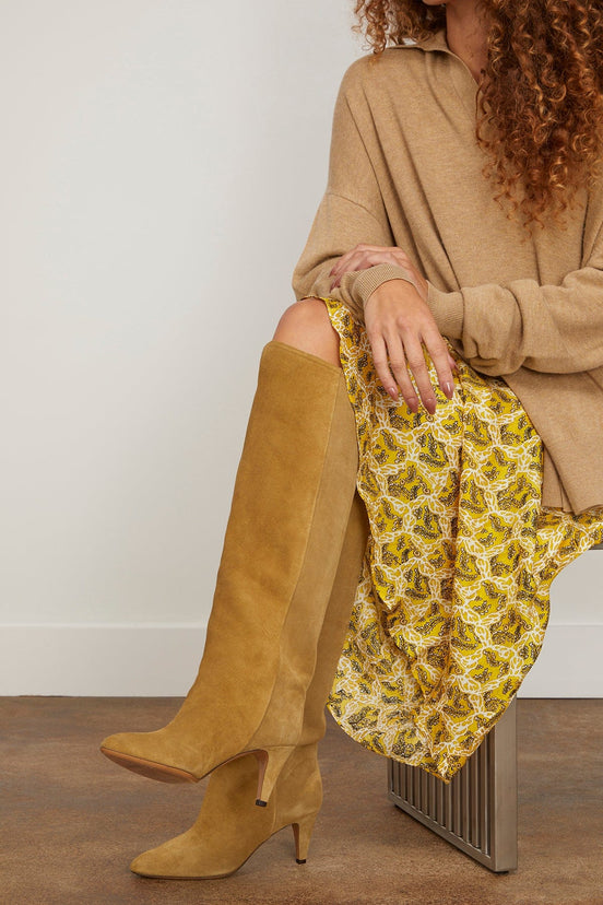 Isabel Marant Tall Boots Lispa Boot in Taupe Isabel Marant Lispa Boot in Taupe