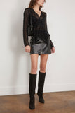 Isabel Marant Tops Ulietta Blouse in Black Isabel Marant Ulietta Blouse in Black