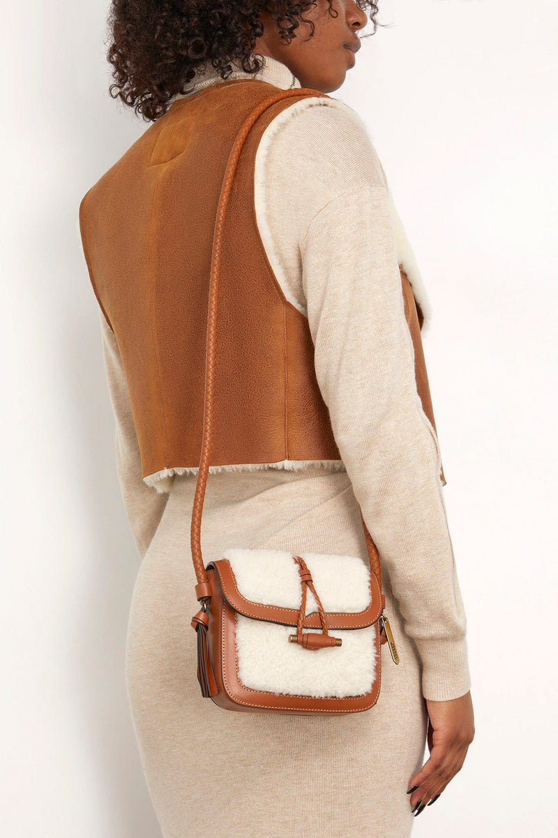 Isabel Marant Vigo Flap Leather Crossbody Bag