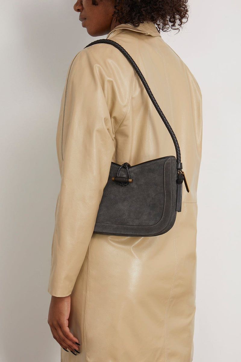 Timmie Faux-Leather Slouchy Shoulder Bag | Anthropologie