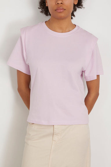 Isabel Marant Tops Zelitos T-Shirt in Light Pink Isabel Marant Zelitos T-Shirt in Light Pink