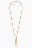 ivi Necklaces Bolo Tie in Yellow Gold IVI Bolo Tie in Yellow Gold
