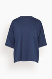 Jamie Haller The Boxy Tee in Navy