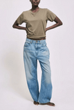 Jamie Haller The Crop Loose Jean in Deep Blue