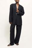 Jamie Haller The Oversized Blazer in Navy
