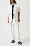 Jamie Haller The Oversized Blazer in White