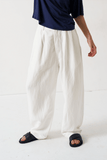Jamie Haller The Tapered Trouser in White