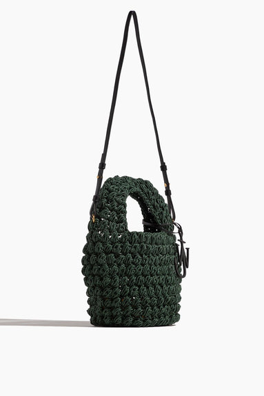 JW Anderson Top Handle Bags Popcorn Basket in Hunter Green JW Anderson Popcorn Basket in Hunter Green